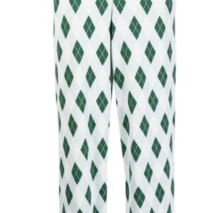 THE UPSIDE Clubhouse Mara Knitted Trousers In Green